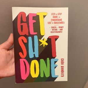 Colorful 'Get Sh*t Done' Book Never used